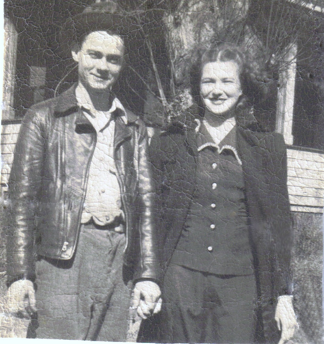 Dad & Mom - April 1947